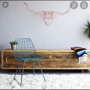 Bend Goods Longhorn Wire Sculpture